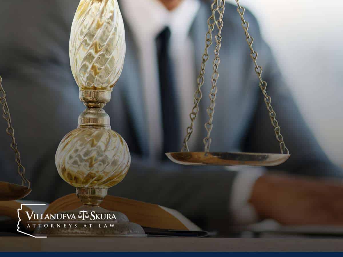 Scales of justice symbolizing legal risks when online profiles misrepresent age